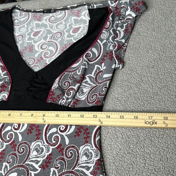 Vintage Y2K Maurices Top Womens Small Babydoll Empire Grunge Fairy Whimsigoth S - Picture 6 of 9